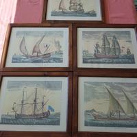  Quadri ,collezione di stampe navali