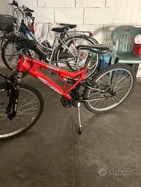 bicicletta Ragazzo Rossa