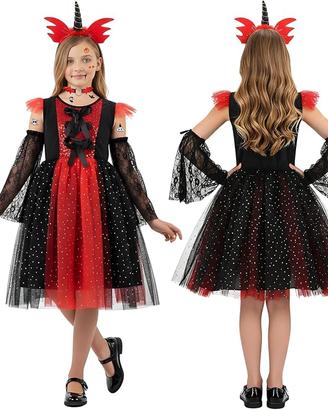 Costume Halloween bambina vampiro nuovissimo