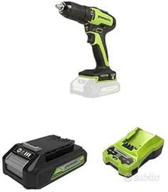 Trapano avvitatore Greenworks