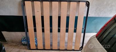 Rete letto matrimoniale ortopedia in doghe in le