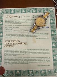 Rolex Date Just 16233 brilli full set