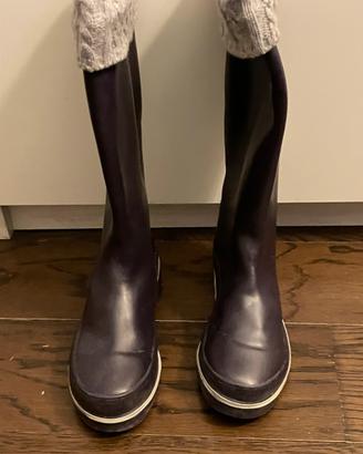 Stivali donna in gomma tipo hunter