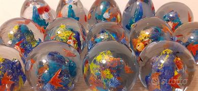 ACQUARIO in VETRO di MURANO