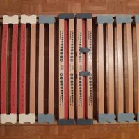 Letto ortopedico con doghe in legno