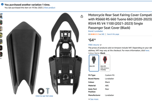 mono posto aprilia tuono