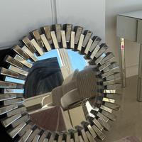 Specchio con cornice specchiata