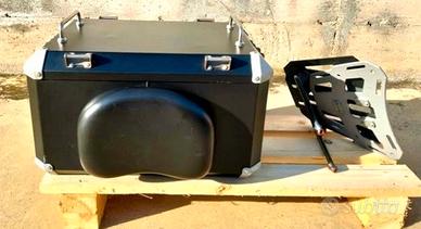 Bauletto x BMW GS 1200 1250 55 litri con piastra 
