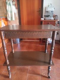 tavolo porta TV con ruote