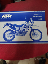 Manuale parti telaio ktm 640 adventure