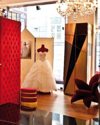 Armadio artigianale design – metallo e vetro