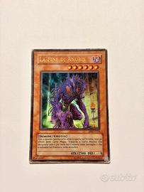 La Fine Di Anubis Ultra Rara Carta yugioh