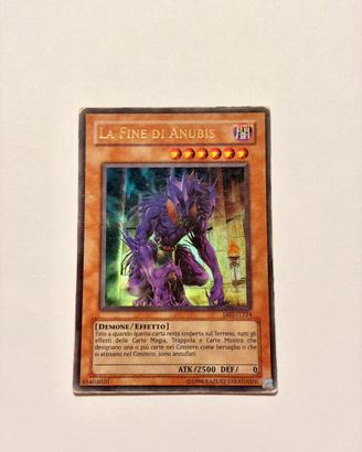 La Fine Di Anubis Ultra Rara Carta yugioh
