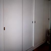 Antico Armadio bianco ante scorrevoli  