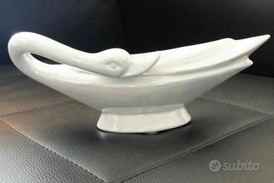 CIGNO BIANCO IN CERAMICA