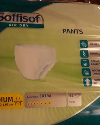 5 confezioni da 14 pants Soffisof taglia M