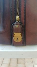 Borsone da Viaggio Vintage in Cuoio - Stile Borsa