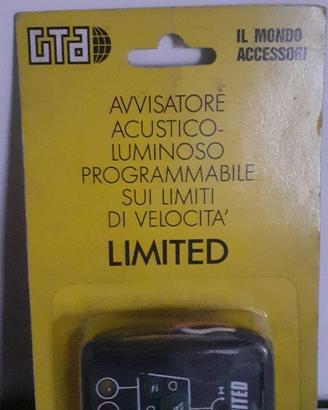 Avvisatore acustico sul limite di velocità
