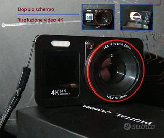 Macchina Foto/Video Digitale 4K compatta