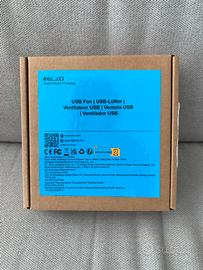 Mini ventola USB Elzo sigillata, top NUOVA