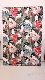 Pannello decorativo ricoperto in tessuto