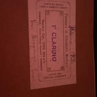 Primo clarino valore storico/musicale introvabil3