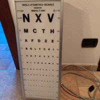 Tavola optometrica