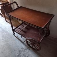 CARRELLO BAR ANNI 60/70 VINTAGE (95x73x50).