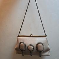 Borsetta bianco ghiaccio originale Orciani 