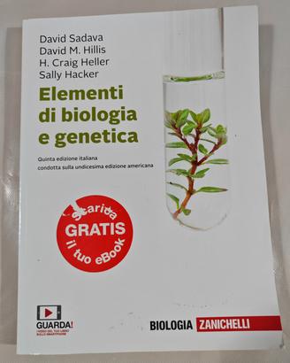 testo universitario Elementi Biologia e Genetica 