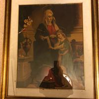 Riproduzione stampa giotto 1900