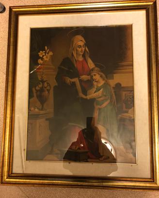 Riproduzione stampa giotto 1900