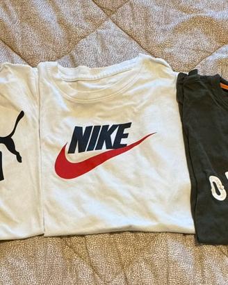 Lotto 3 Magliette/t-shirt Taglia XL Ragazzo/ S