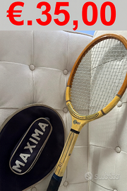 Racchetta MAXIMA  da tennis Snawaert Xpert vintage