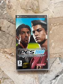 Gioco PSP PES 2008 con libretto