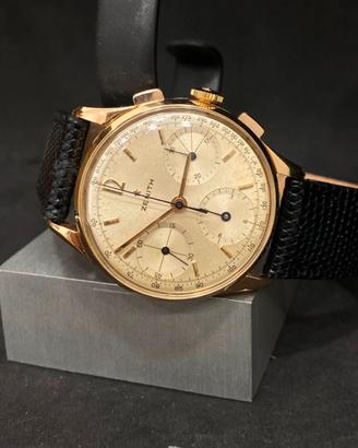 ZENITH TRICOMPAX 146 H IN ORO 18 KT