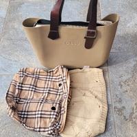 borsa O Bag beige