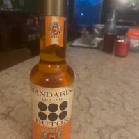 Bottiglia mandarino buton