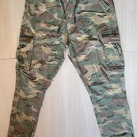 pantalone mimetico Denim Co cuffed cargo XL