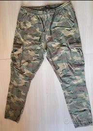 pantalone mimetico Denim Co cuffed cargo XL