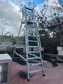 Scala a castello, 10 gradini SVELT VERA