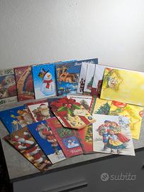 Lotto Cartoline Natalizie Vintage, Buste Lettera