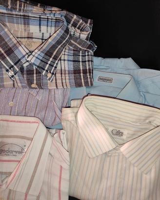 Lotto 8 Camicie Uomo vintage
