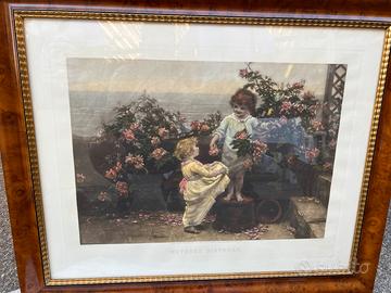 Coppia di quadri del 1800