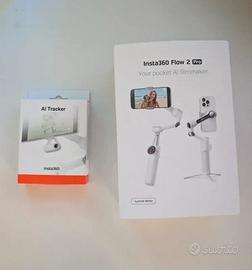 Insta360 Flow 2 Pro + AI Tracker – Pari al nuovo,
