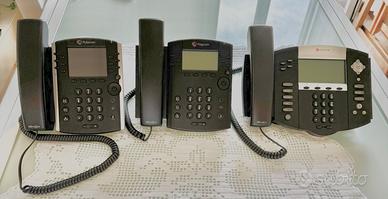 3 telefoni IP POLYCOM professionali