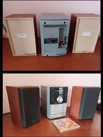 Stereo Hi fi amplificatore casse radio CD Aux in
