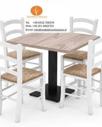 Sedie Tavoli Per Bar Ristorante cod DT01