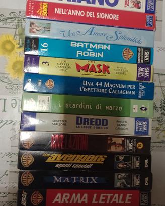 VIDEOCASSETTE FILM VARIO GENERE