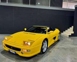 FERRARI F355 SPIDER GIALLA FULL SERVICE ASI